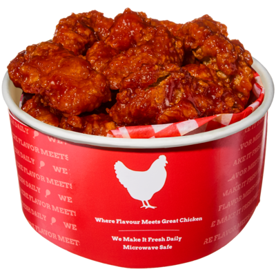 null Poulet frit coréen, 18 morceaux (Après 11h) 595 g, 2,69 $/100g