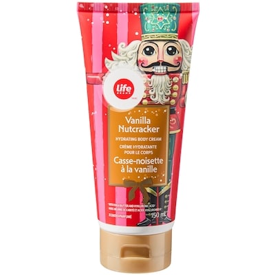 Life Brand Vanilla Nutcracker Hydrating Body Cream 150 ml, $2.67/100ml