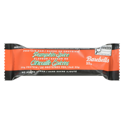 Barebells Protein Bar Pumpkin Spice Flavour 55 g, $8.16/100g