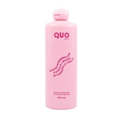 Quo Beauty Mousse de guimauve et vanille gel douche parfumé 750 ml, 1,00 $/100ml