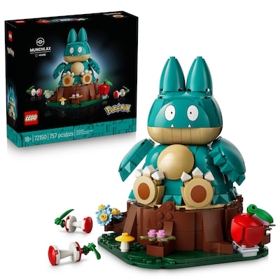 LEGO Pokémon Munchlax Adult Building Set 72150 1 ea, $100.00/1ea