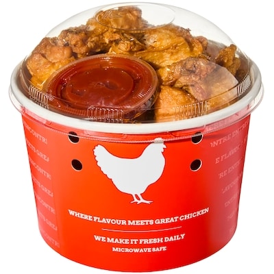 BBQ Chicken Wing Bucket, 20 Pieces