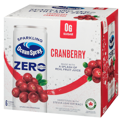Sparkling Beverage Cranberry