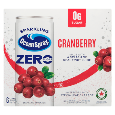 Sparkling Beverage Cranberry