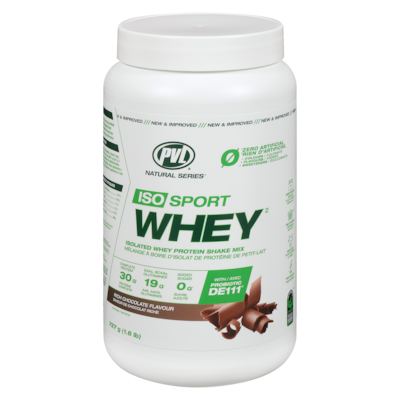 PVL Essentials Mélange à boire d'isolat de protéine de petit-lait saveur de chocolat riche 727 g, 7,15 $/100g