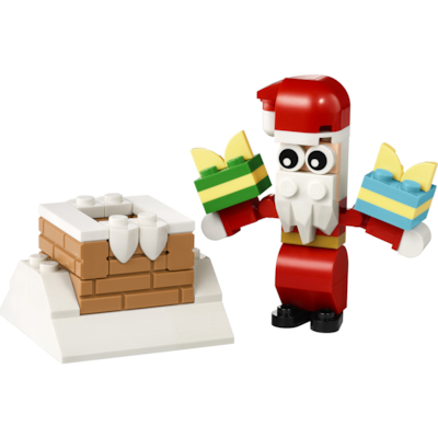 LEGO Creator Christmas Chimney Fun with Santa Building Set 30692 1 ea, $6.00/1ea