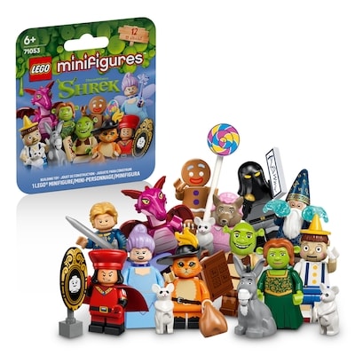 LEGO Figurines Série Shrek, Boîte Mystère 71053 1 ea, 6,99 $/1ch