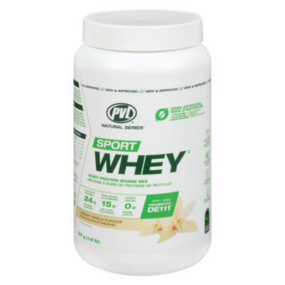 PVL Essentials Whey Protein Shake Mix Creamy Vanilla Flavour 727 g, $5.50/100g