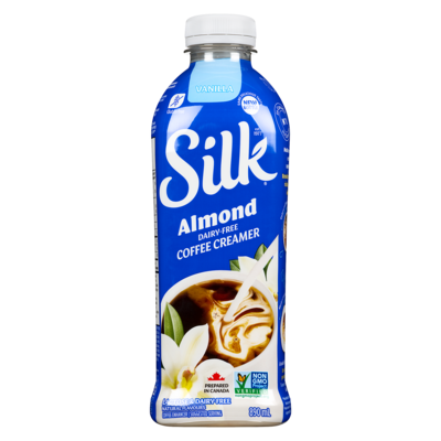 Silk Coffee Enhancer Vanilla Almond Dairy-Free Coffee Creamer 890 ml, $0.76/100ml