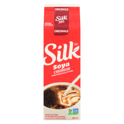 Silk Rehausseur de café originale soya crémeur sans produits laitiers 890 ml, 0,76 $/100ml