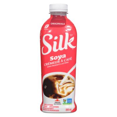 Silk Rehausseur de café originale soya crémeur sans produits laitiers 890 ml, 0,76 $/100ml