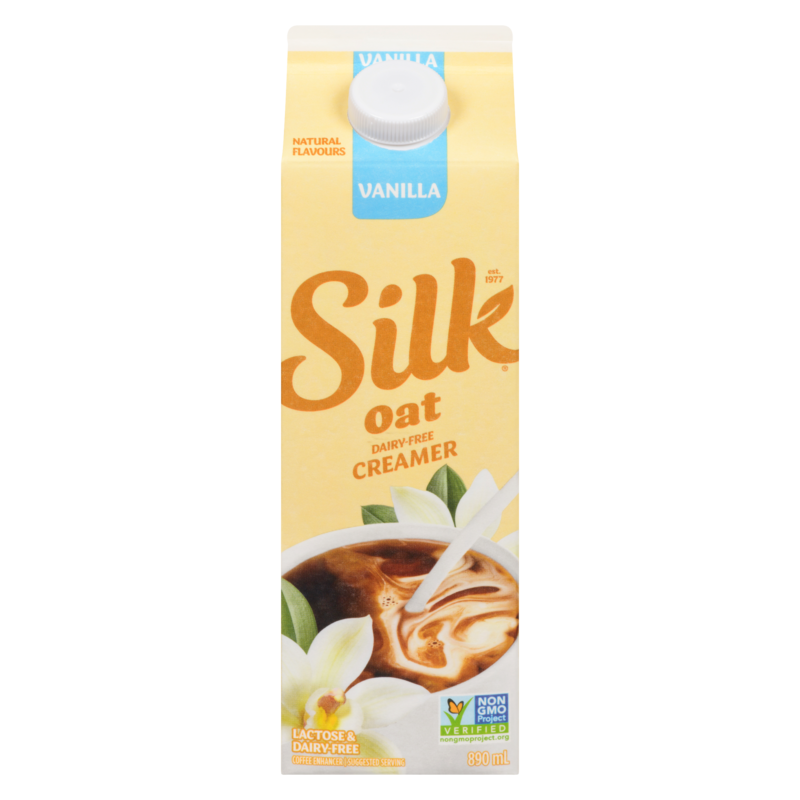 Silk Coffee Enhancer Vanilla Oat Dairy-Free Creamer - 890 ml | Zehrs
