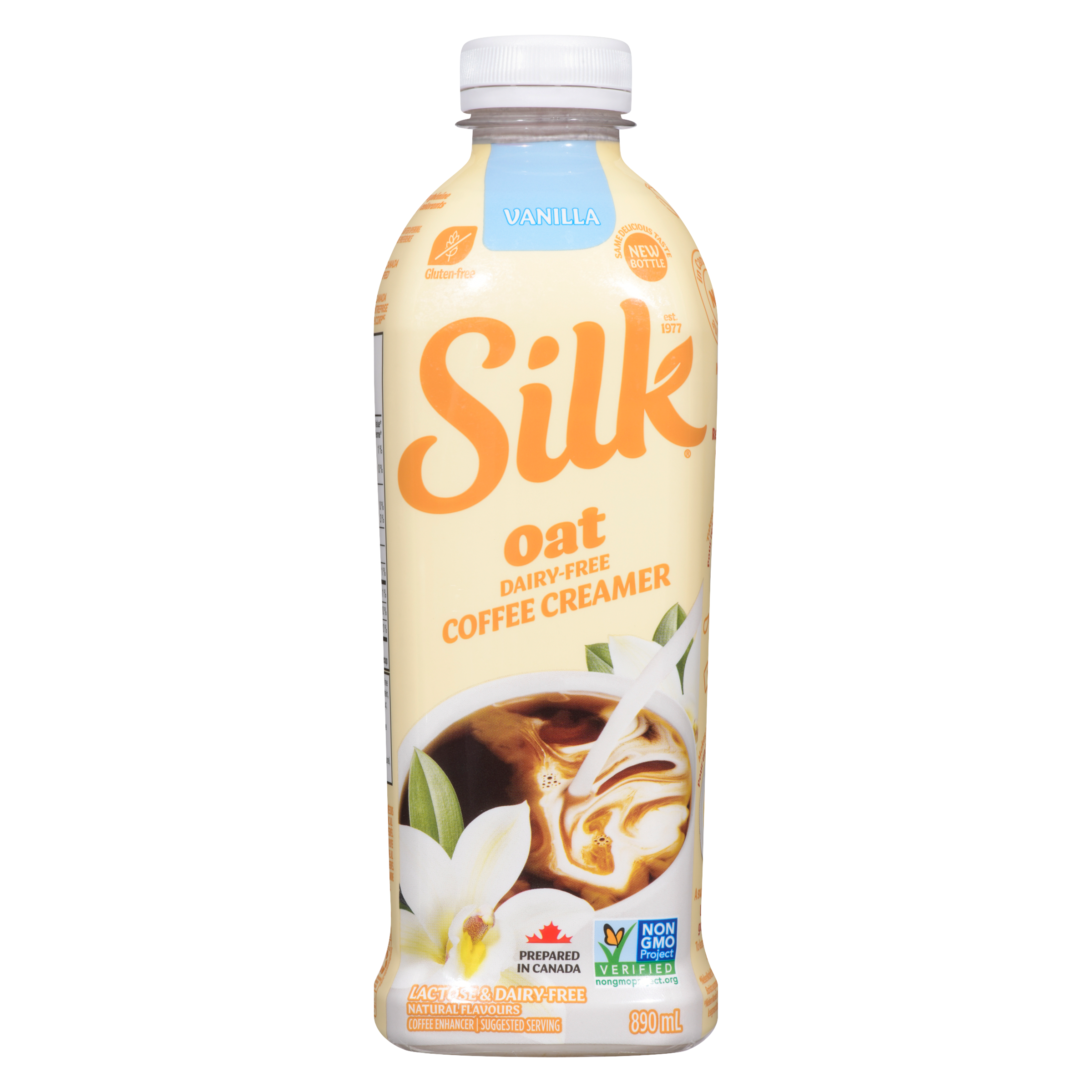 Silk Coffee Enhancer Vanilla Oat Dairy-Free Creamer 890 ml, $0.76/100ml