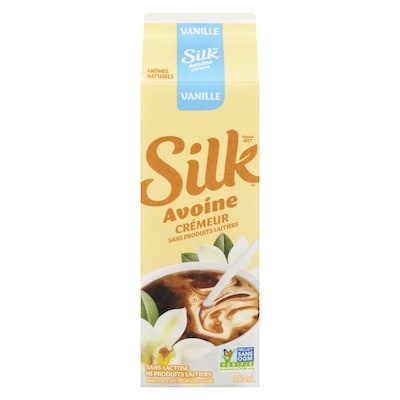 Silk Rehausseur de café vanille avoine crémeur sans produits laitiers 890 ml, 0,76 $/100ml