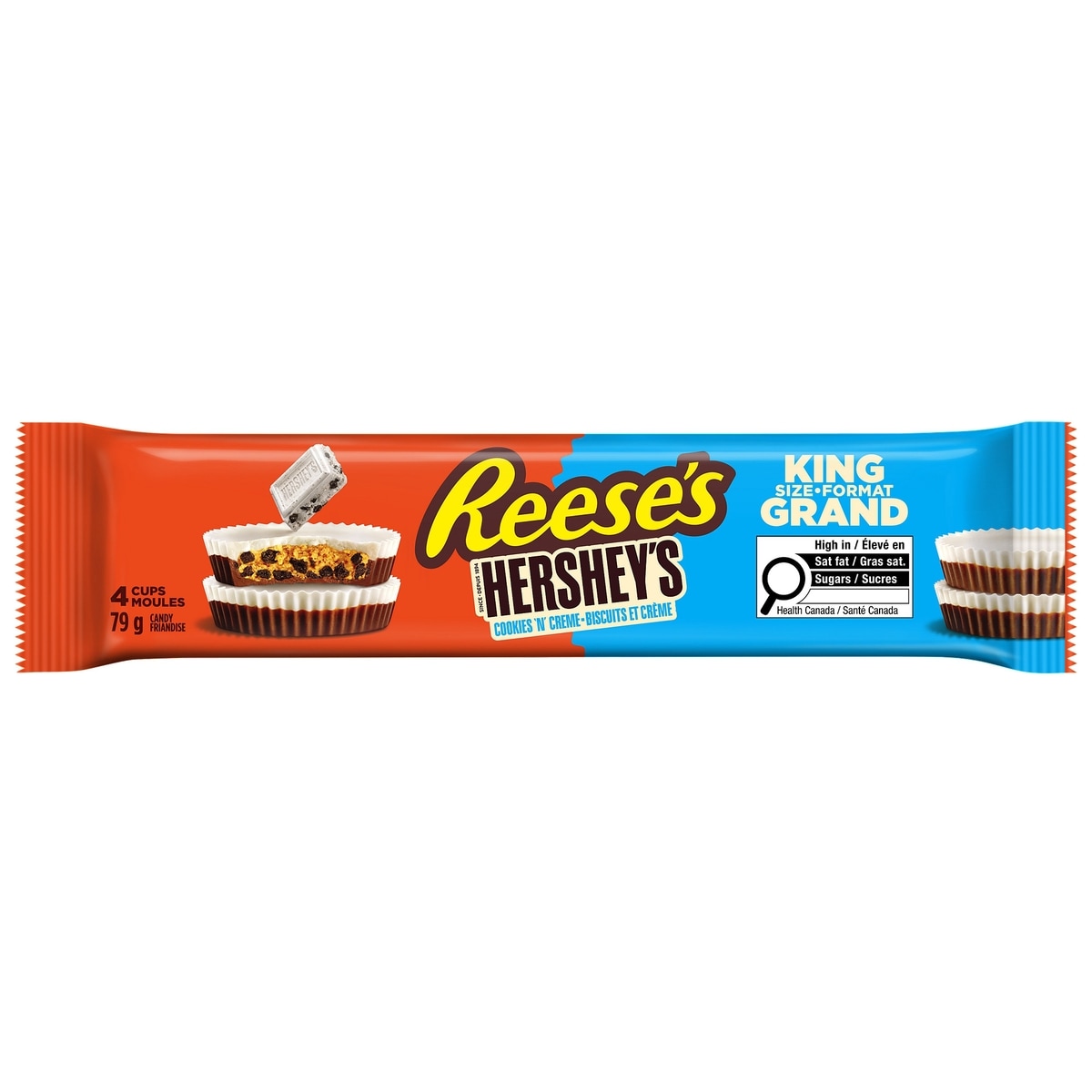 Reese's Peanut Butter Cups With Hershey's Cookies 'N' Creme