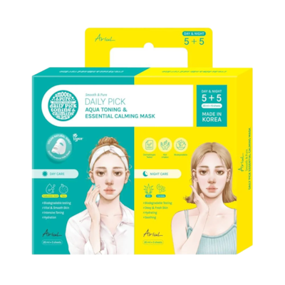 Ariul Aqua Toning & Essential Calming Mask Set 1 ea, $18.00/1ea