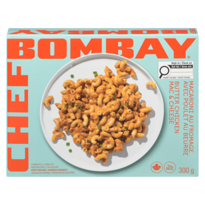 Chef Bombay Butter Chicken Mac & Cheese 300 g, $1.67/100g
