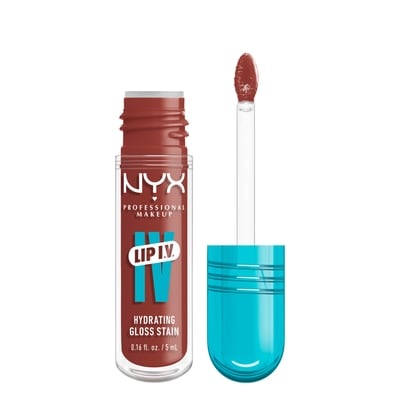 NYX Professional Makeup Lip IV Hydrating Gloss Stain DRIPPIN' NUDE 1 ea, $17.49/1ea