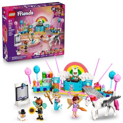 LEGO Friends La Fête Costumée avec la Licorne et la Fée, Ensemble de Construction de Jeu de Simulation 42661 1 ea, 50,00 $/1ch