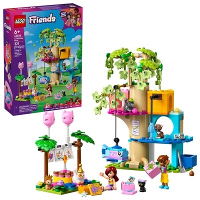 LEGO Friends La Fête d’Anniversaire et l’Arbre à Chats, Jouet d’Ensemble de Construction 42666 1 ea, 40,00 $/1ch