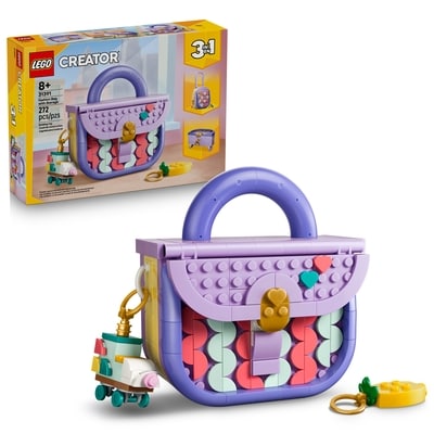 LEGO Creator 3 in 1 Art Fashion Bag with Storage 31391 1 ea, $43.00/1ea