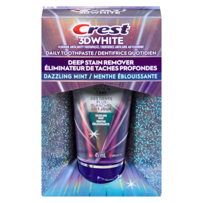 Crest Daily Toothpaste, Deep Stain Remover Dazzling Mint 45 ml, $23.31/100ml