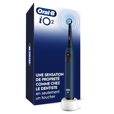 Oral-B Brosse à dents électrique rechargeable, iO2, bleu foncé 1 ea, 99,99 $/1ch