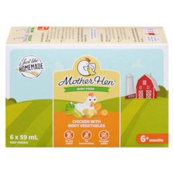 Belov Baby Food Chicken With Root Vegetables 6+ Months 6x59.0 ml, $3.39/100ml