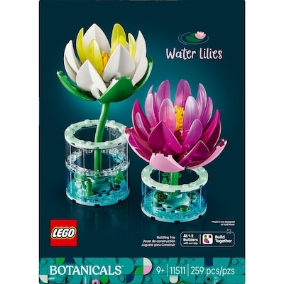 LEGO Botanicals Water Lilies Building Toy 11511 1 ea, $36.55/1ea