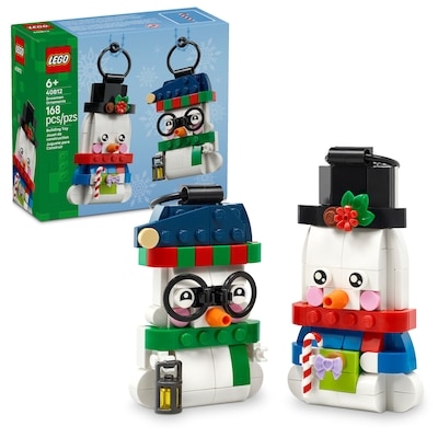 LEGO Snowman Ornaments 40812 1 ea, $17.00/1ea