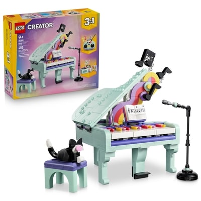 LEGO Creator 3 in 1 Music Decor Piano with Cat 31392 1 ea, $70.00/1ea