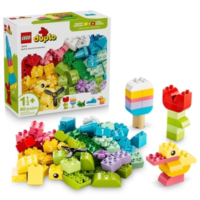 LEGO DUPLO Classic La boîte créative colorée, Jouet axé sur la concentration 10479 1 ea, 28,00 $/1ch