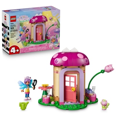 LEGO Gabby’s Dollhouse Kitty Fairy’s Garden House 11212 1 ea, $20.00/1ea