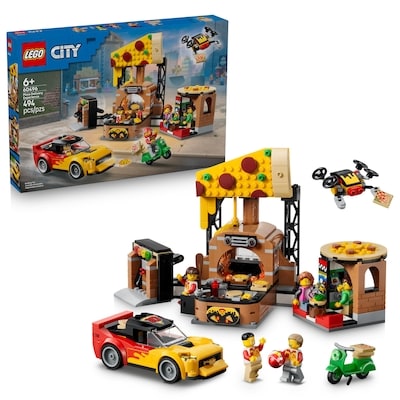 LEGO City Pizza Delivery Experience with Vehicles 60496 1 ea, $70.00/1ea