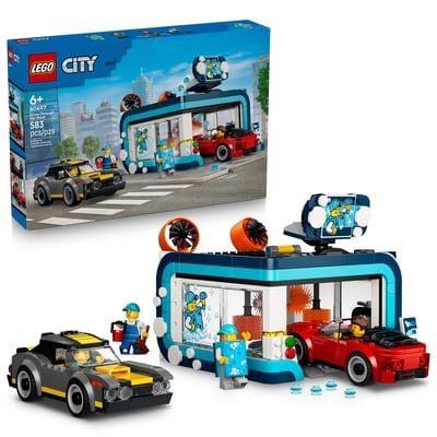 LEGO City La station de lavage automobile, Ensemble de construction 60497 1 ea, 85,00 $/1ch