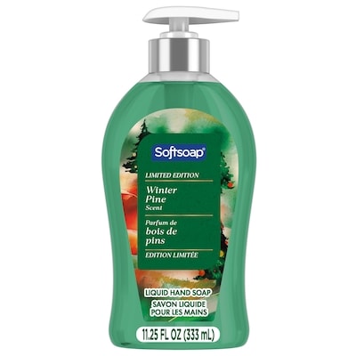 Softsoap Savon liquide pour les mains en édition limitée, parfum de Bois de pin, 332 ml 332 ml, 1,51 $/100ml