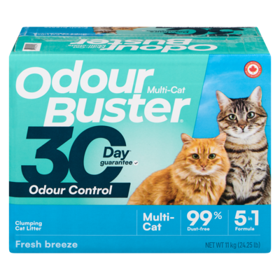 Odour Buster Cat Litter Fresh Scent 11 kg, $0.17/100g