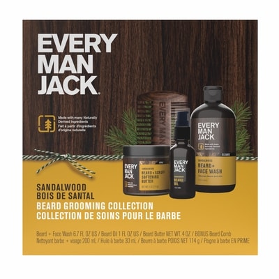 Every Man Jack Beard Kit, Sandalwood 1 ea, $20.00/1ea