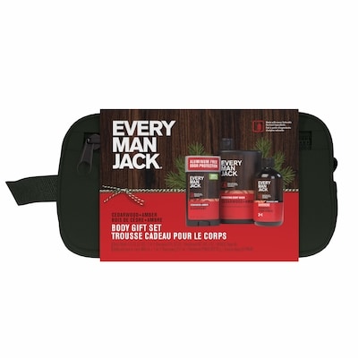 Every Man Jack Holiday Dopp Kit Gift Set, Cedarwood Amber 1 ea, $20.00/1ea