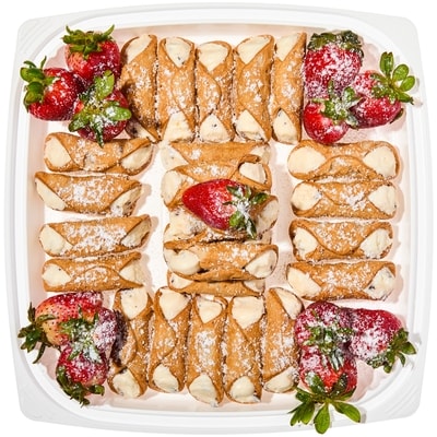 null 24 h d’avis requis – Plateau de cannolis 1.101 kg, 4,09 $/100g