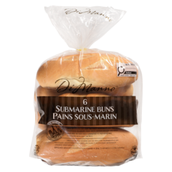 Villa Di Manno Submarine Buns, 6 Count 660 g, $0.61/100g