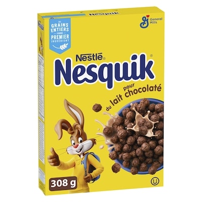 General Mills Nestlé Nesquik Céréales 308 g, 1,62 $/100g