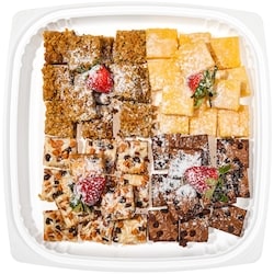 null 48 h d’avis requis – Plateau carré de desserts décadents, grand 1.44 kg, 2,43 $/100g