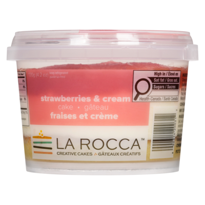 Cake Strawberries & Cream