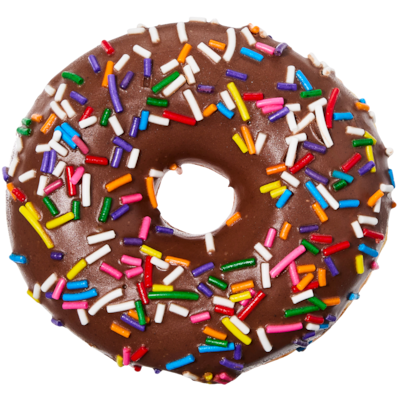 Chocolate Sprinkle Doughnuts