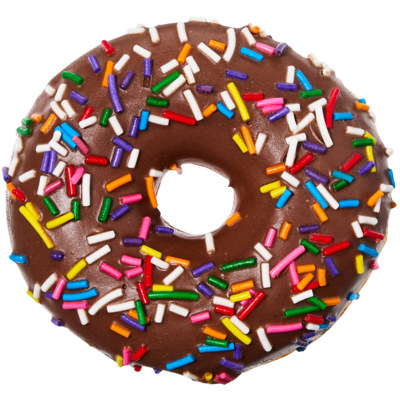 Beignets au chocolat saupoudré