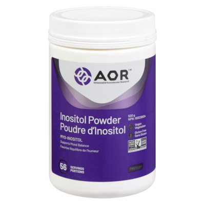 AOR Inositol Powder 500 g, $16.00/100g