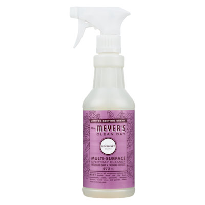 Mrs. Meyer's Clean Day Multi-Surface Everyday Cleaner Elderberry Scent Limited Edition Scent 473 ml, $2.01/100ml
