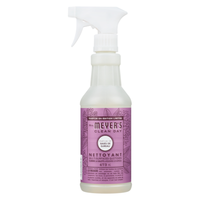 Mrs. Meyer’s Clean Day Nettoyant multi-surfaces quotidien parfum de baies de sureau parfum en édition limitée 473 ml, 2,01 $/100ml