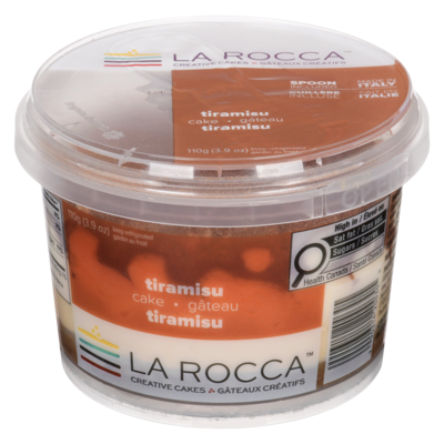 La Rocca Gâteau tiramisu 110 g, 4,99 $/100g